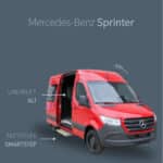 Mercedes Sprinter 2025 per trasporto disabili in pronta consegna